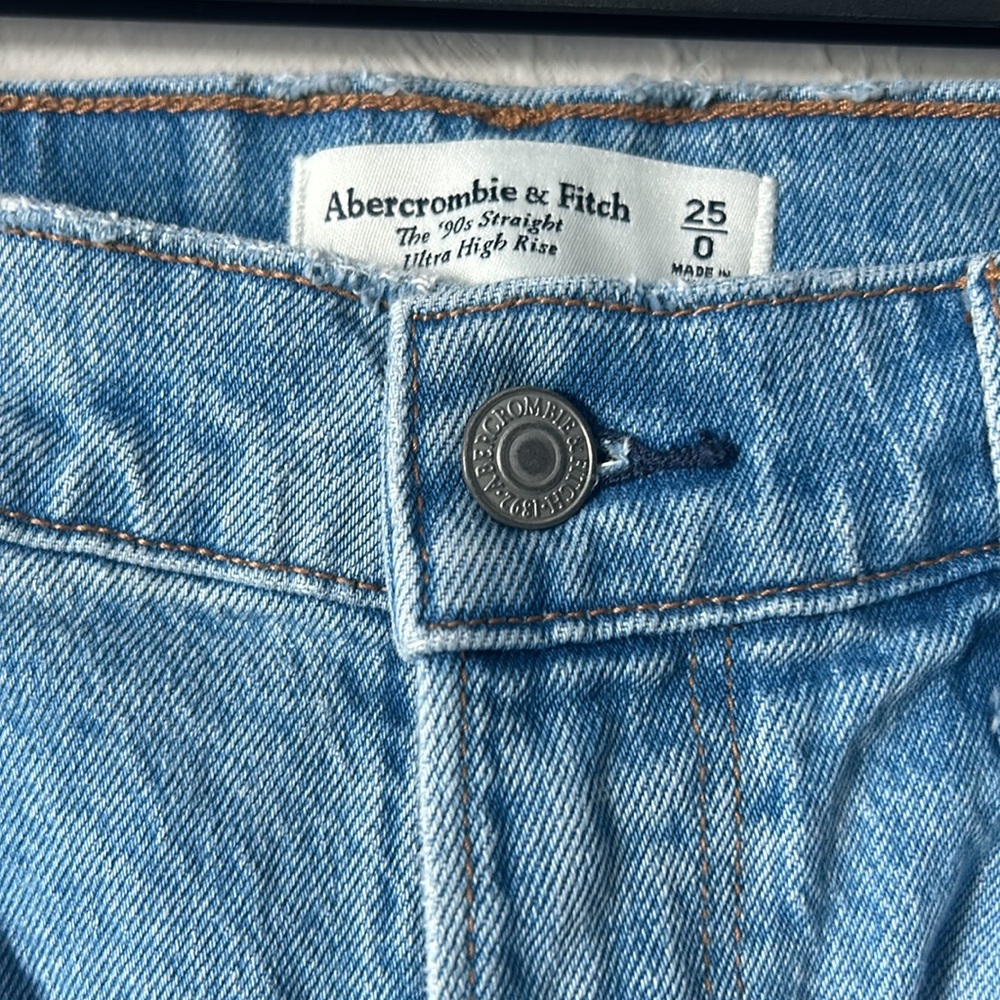 90’s straight Ultra High rise Jeans